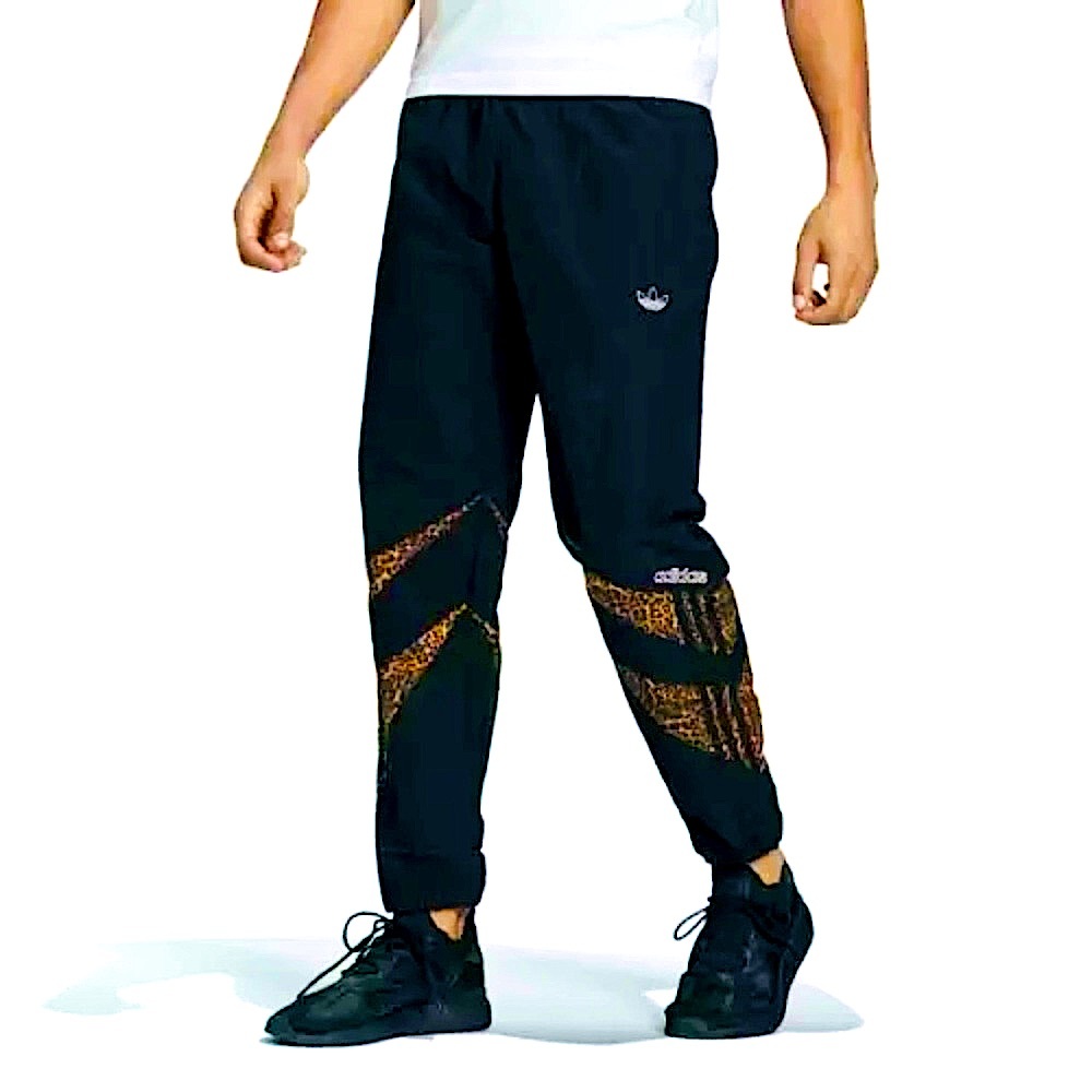 ADIDAS ORIGINALS Men's Joggers Black Track Pants Sz Medium BRAND NEW!
